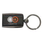 The Carbon Fibre Keychain-Logo