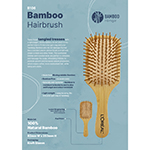 Bamboo Hairbrush-Logo