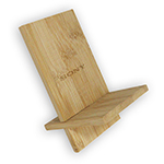 Groove Bamboo Phone Stand-Logo