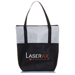 Crosshatch Tote Bag-Logo