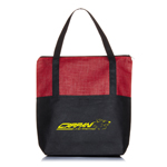 Crosshatch Tote Bag-Logo