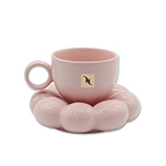 Lottie Mug & Saucer Set-Logo