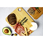 Bamboo Cutting Board (Large)-Logo