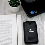 Olo PU Leather Powerbank-Logo