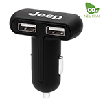 Bis Dual USB Car Charger-Logo