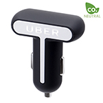 Bis Dual USB Car Charger-Logo