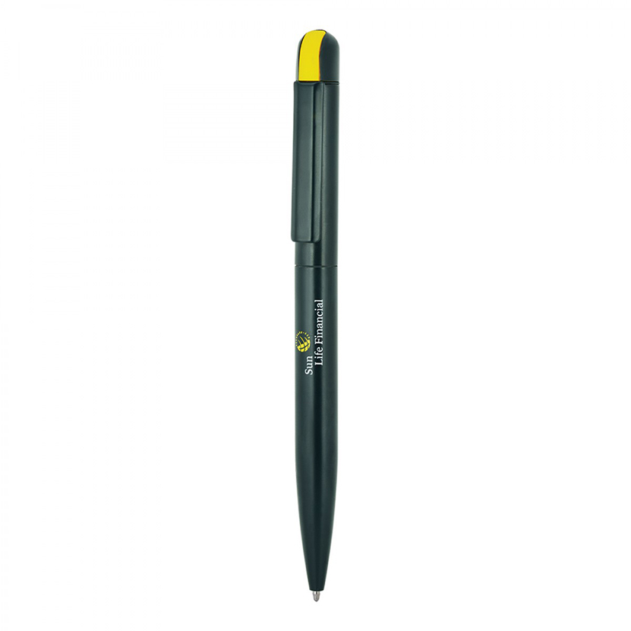 BND62 FOLK, TWIST METAL BALL PEN-Logo