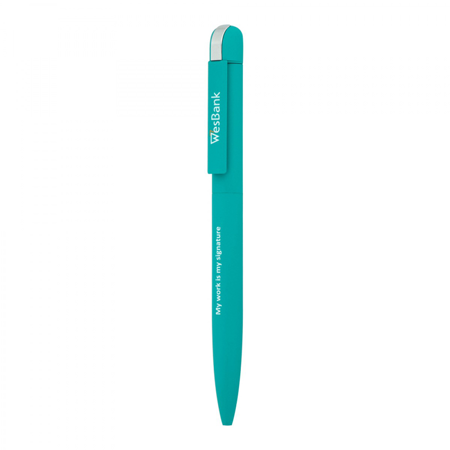 BND62 FOLK, TWIST METAL BALL PEN-Logo