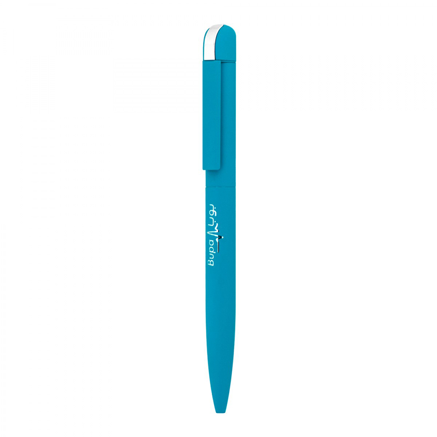 BND62 FOLK, TWIST METAL BALL PEN-Logo