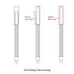 BND65 CORPY, PUSH METAL BALL PEN-Logo