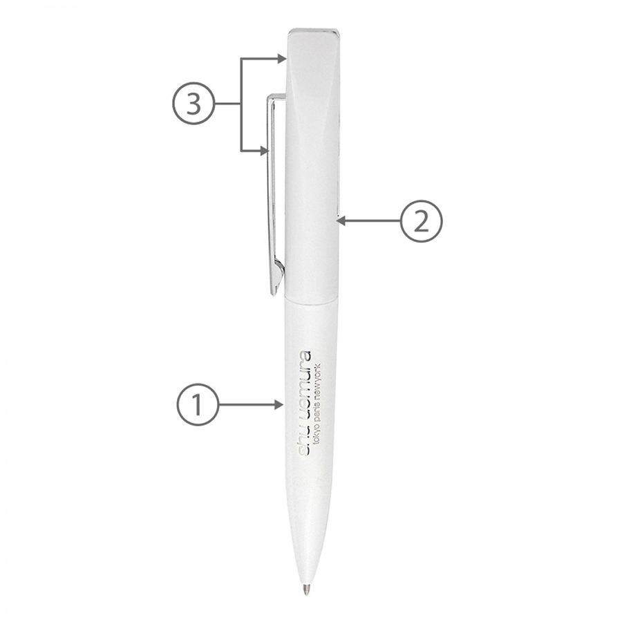 BND66 SLIM, TWIST METAL BALL PEN-Logo