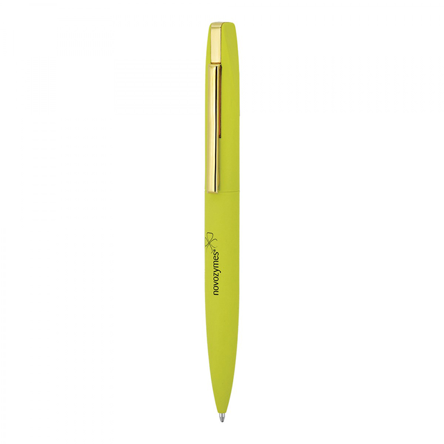 BND66 SLIM, TWIST METAL BALL PEN-Logo