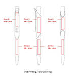 BND67 SKIL, PUSH METAL BALL PENS-Logo