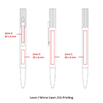 BND68 CLAS PUSH METAL BALL PEN-Logo