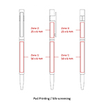 Slim Hex Pens (Custom Made To Order – BND70)-Logo