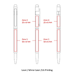 Stylus Hex Pens (Custom Made To Order – BND70S)-Logo