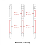 Slim Hex Pens (Custom Made To Order – BND70XL)-Logo