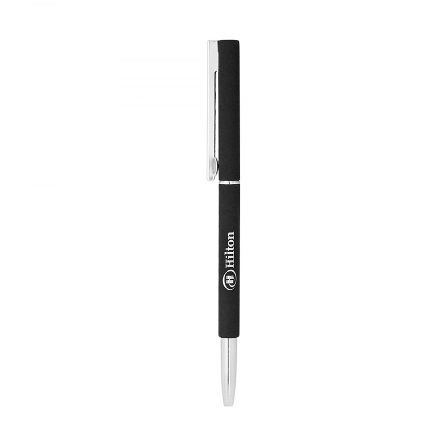 BND71 CLAP TWIST METAL BALL PEN-Logo