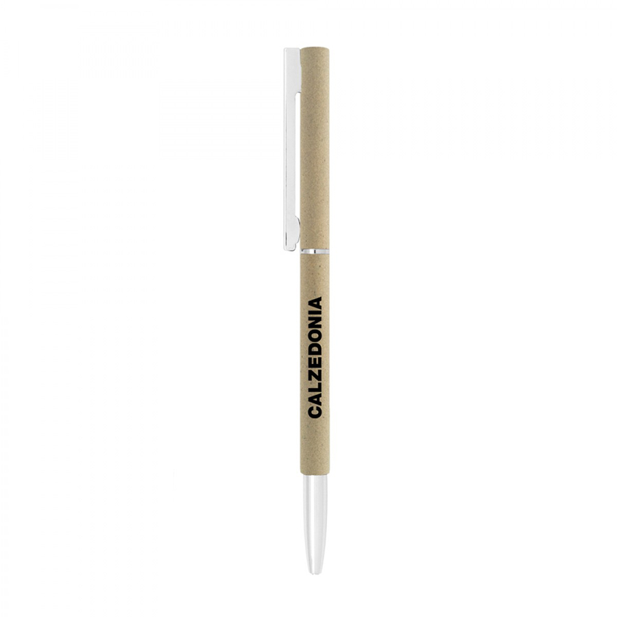 BND71 CLAP TWIST METAL BALL PEN-Logo