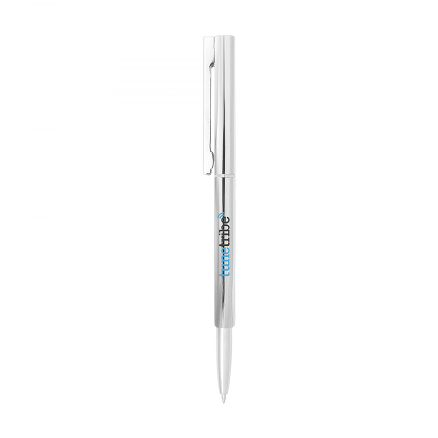 BND71 CLAP TWIST METAL BALL PEN-Logo