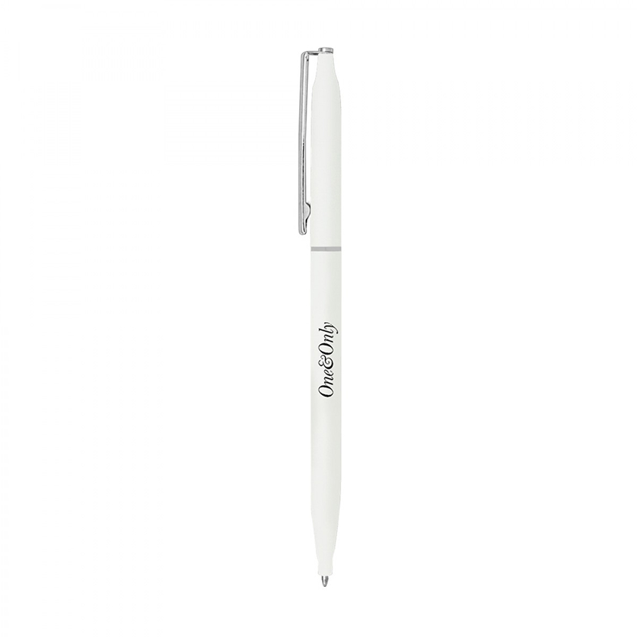 BND72 GLAD, THIN TWIST METAL BALL PEN-Logo