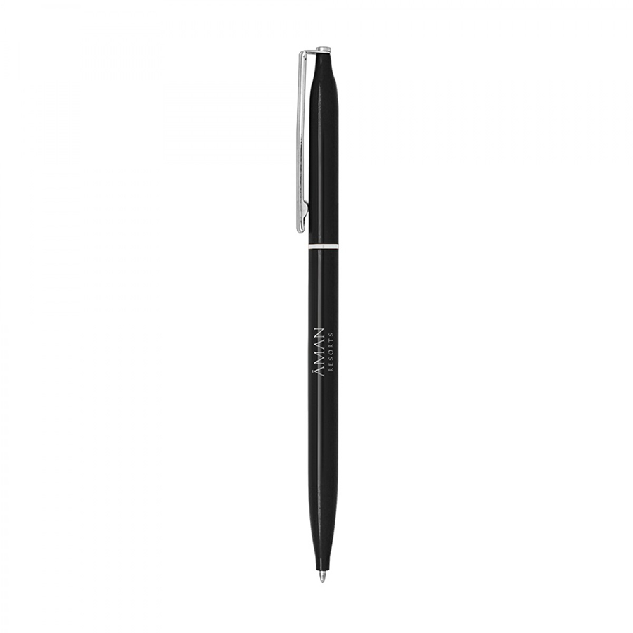 BND72 GLAD, THIN TWIST METAL BALL PEN-Logo