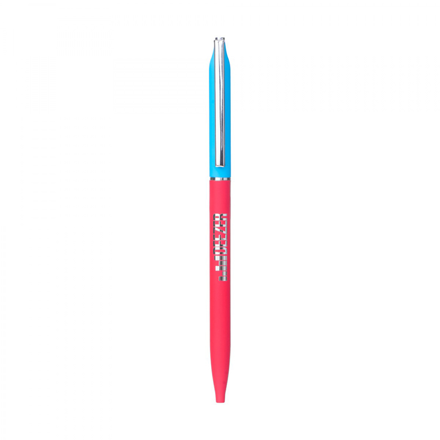 BND72 GLAD, THIN TWIST METAL BALL PEN-Logo