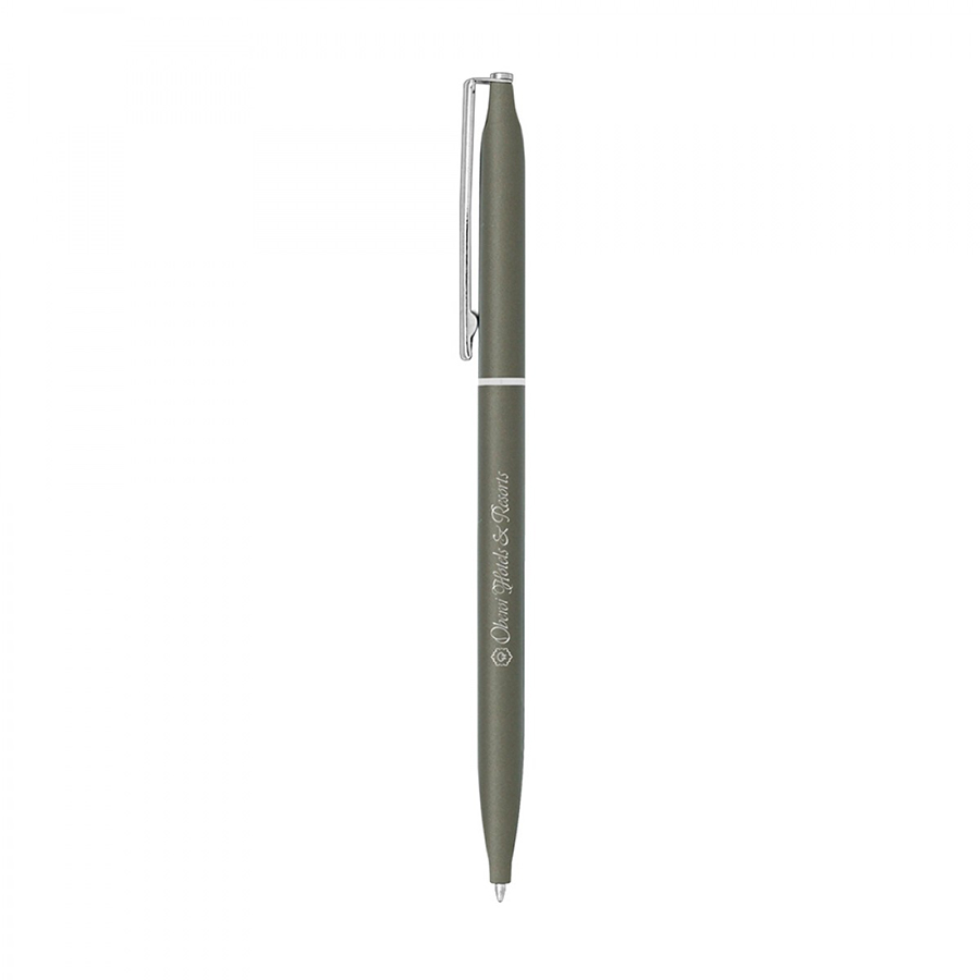 BND72 GLAD, THIN TWIST METAL BALL PEN-Logo