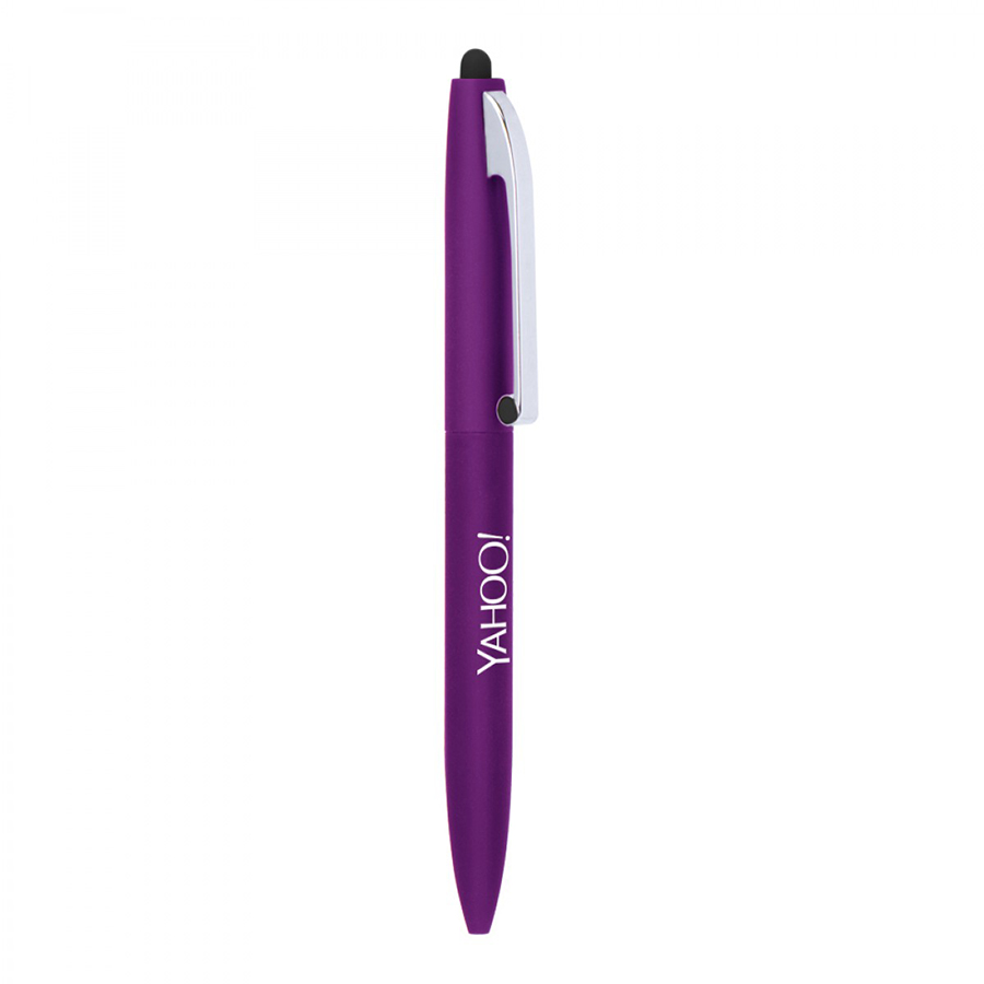 BND75S CLAW STYLUS TWIST METAL BALL PEN-Logo