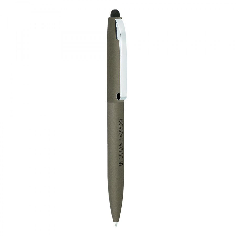 BND75S CLAW STYLUS TWIST METAL BALL PEN-Logo