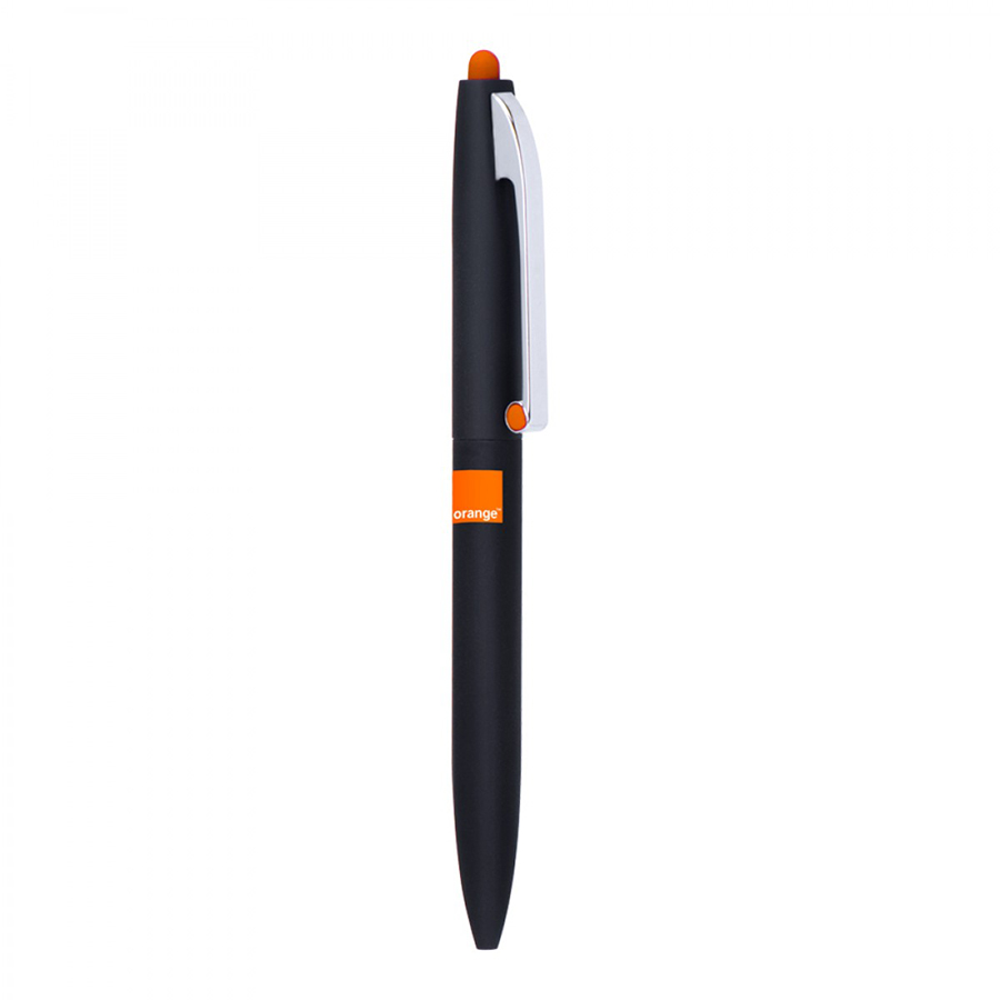 BND75S CLAW STYLUS TWIST METAL BALL PEN-Logo