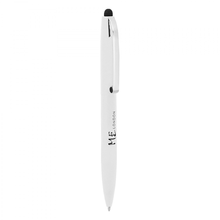 BND75S CLAW STYLUS TWIST METAL BALL PEN-Logo