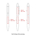 BND76S JOT, STYLUS, TWIST METAL BALLPEN-Logo