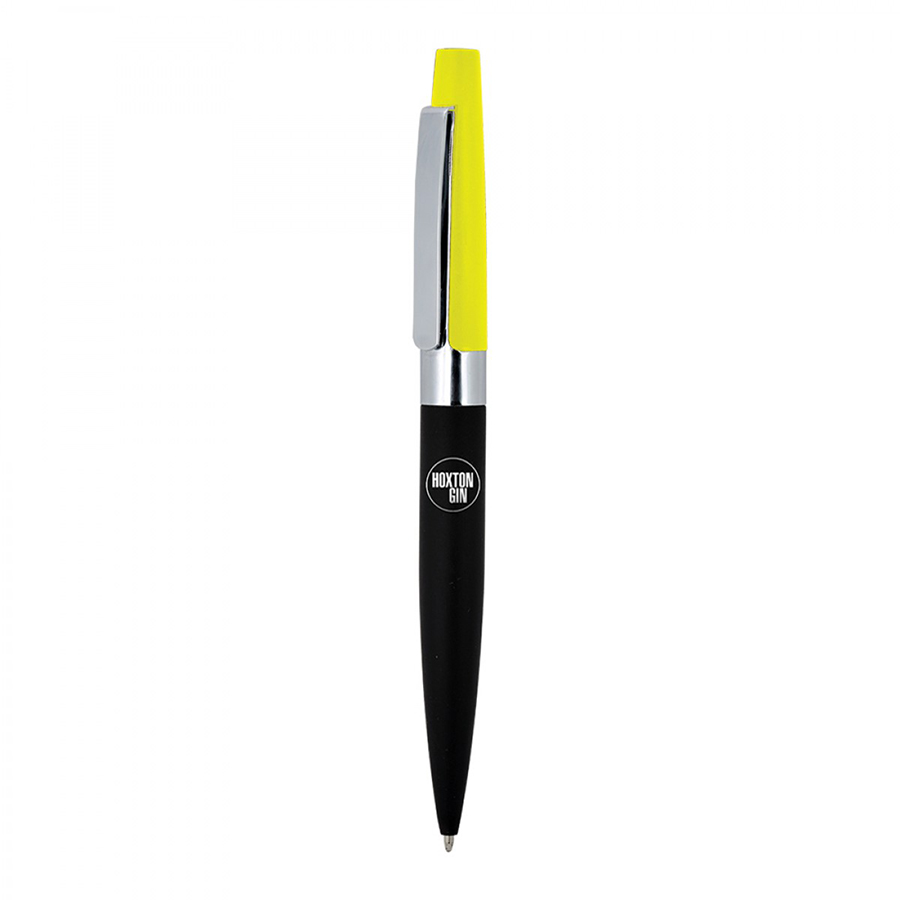 BND77 PERI, TWIST METAL BALL PEN-Logo