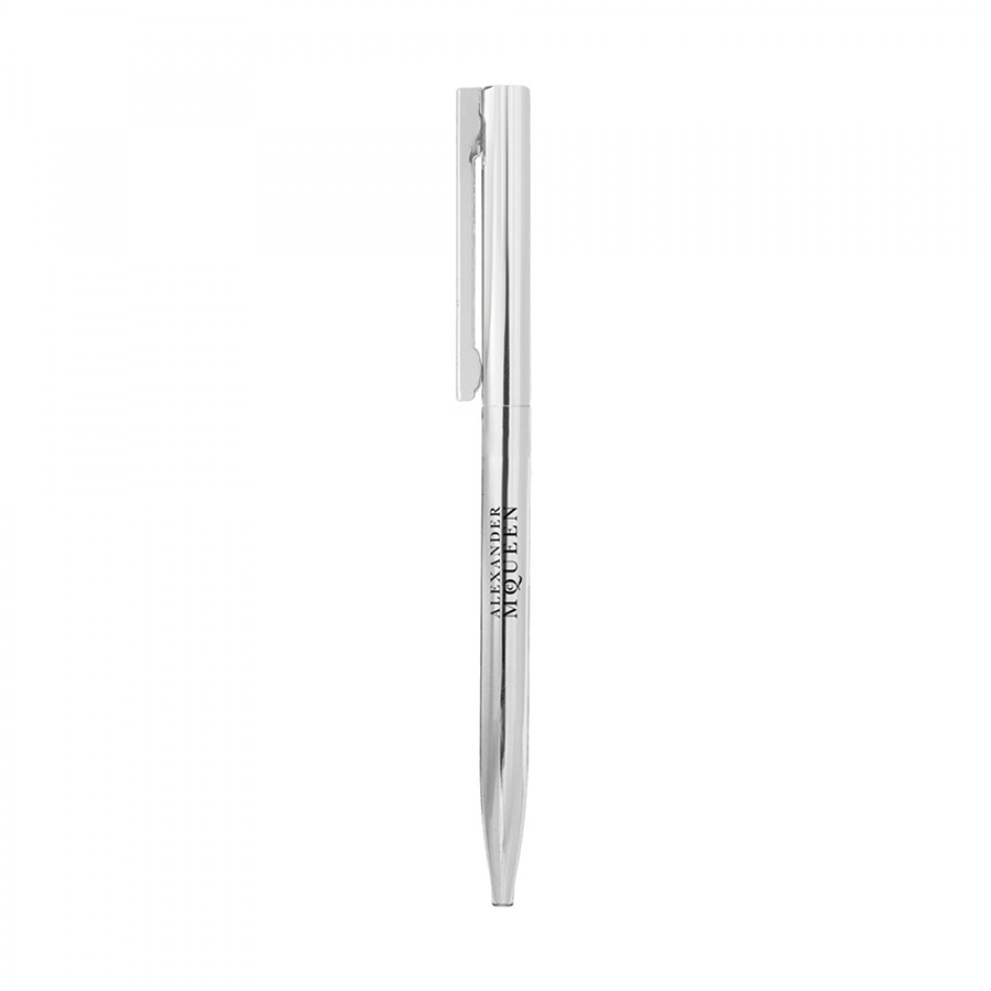 BND78 SARI, THIN TWIST METAL BALL PEN-Logo