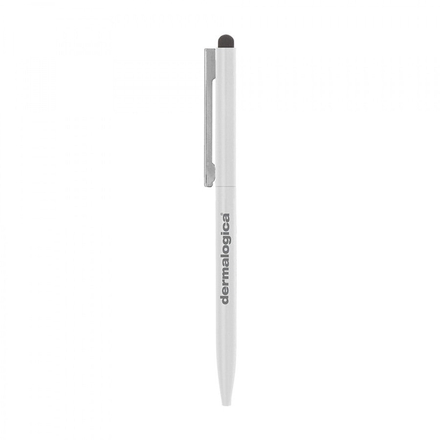 BND78S SARI STYLUS, THIN TWIST METAL BALL PEN-Logo