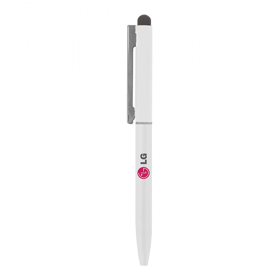 BND78XLS SARI STYLUS TWIST METAL BALL PEN-Logo