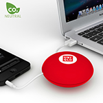 Spinni Cable Organiser (Red)-Logo