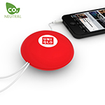 Spinni Cable Organiser (Red)-Logo