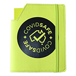 Leatherette Small Cover & Notebook-Logo