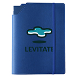 Leatherette Large Cover & Notebook-Logo