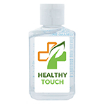 60ml Hand Sanitiser Gel - 62% ethyl-alcohol-Logo