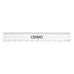 30cm Plastic Ruler-Logo