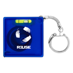 Tape Measure with Level Key Chain-Logo