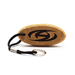 Cork Floating Keychain-Logo