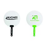 Plastic Hand Fan-Logo