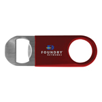 Bartender's Stubby Vinyl Bottle Opener-Logo