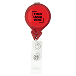 Tear Drop Retractable Badge Holder-Logo