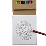 Crafty Colouring Notepad Set-Logo