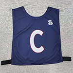 Pull-Over Elastic Netball Bibs-Logo